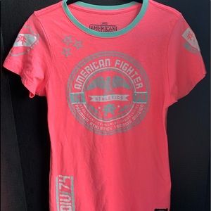 Women’s bright pink T-shirt